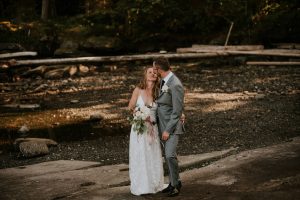 sunset wedding portraits on gabriola island british columbia